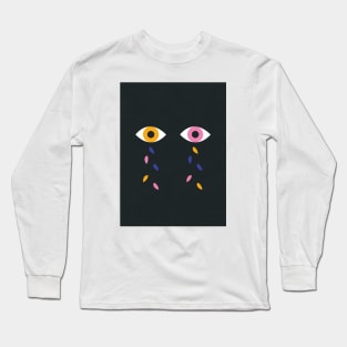 Cried Eyes - Dark Long Sleeve T-Shirt